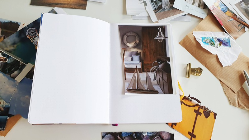 Notes kreatywny w Bullet Journalu.