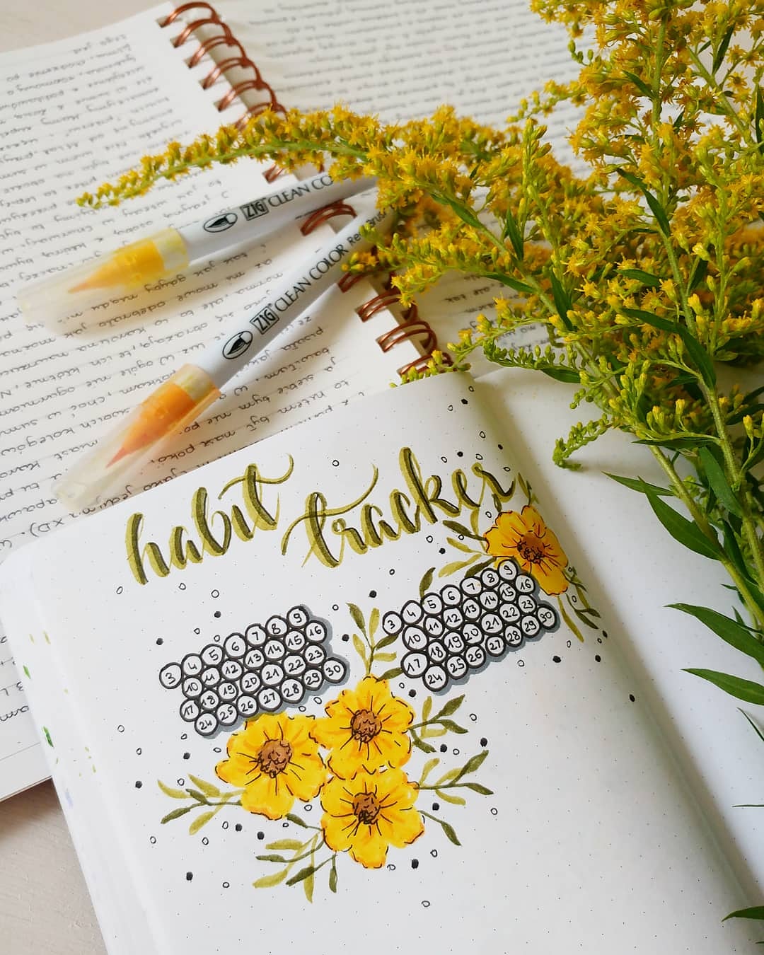 Jak zrobić habit tracker w bullet journalu?