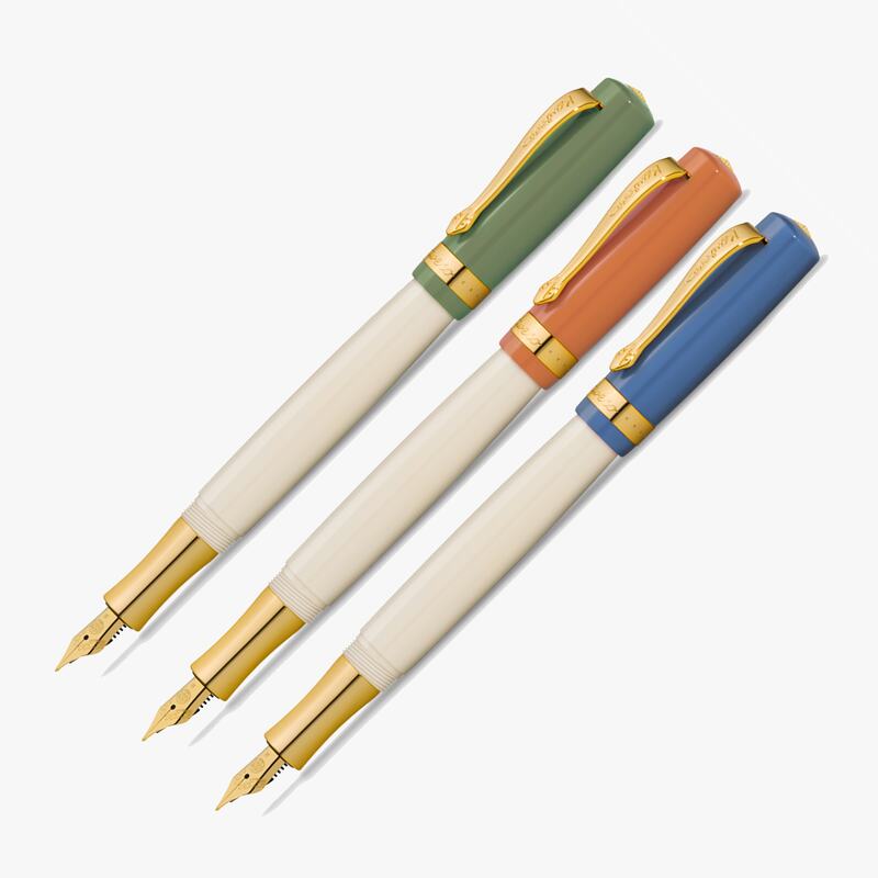 Pióra wieczne Kaweco Student - porównanie.