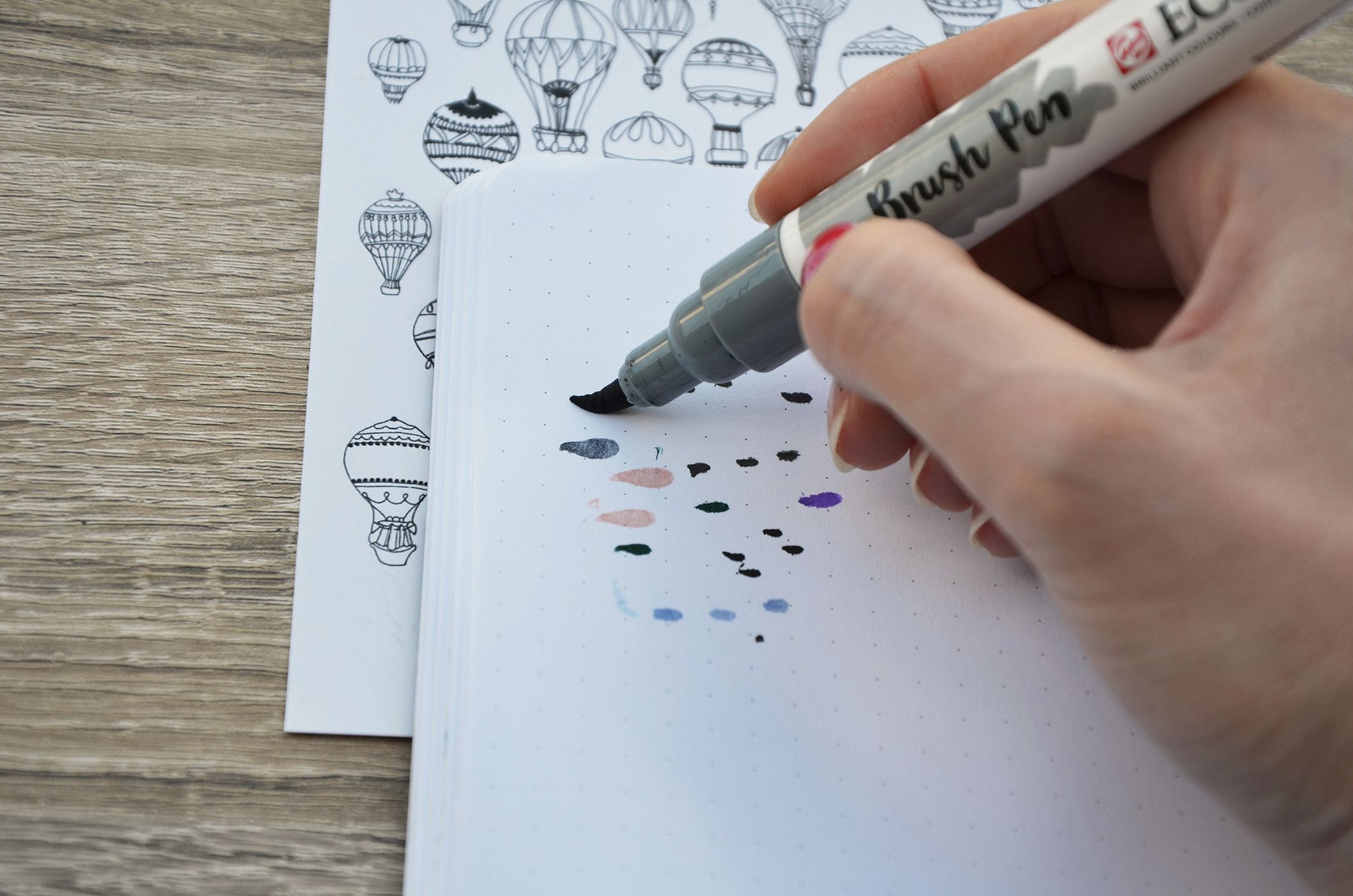 Brush lettering - co to jest? 03 Podstawowe informacje o kaligrafii pędzelkowej.