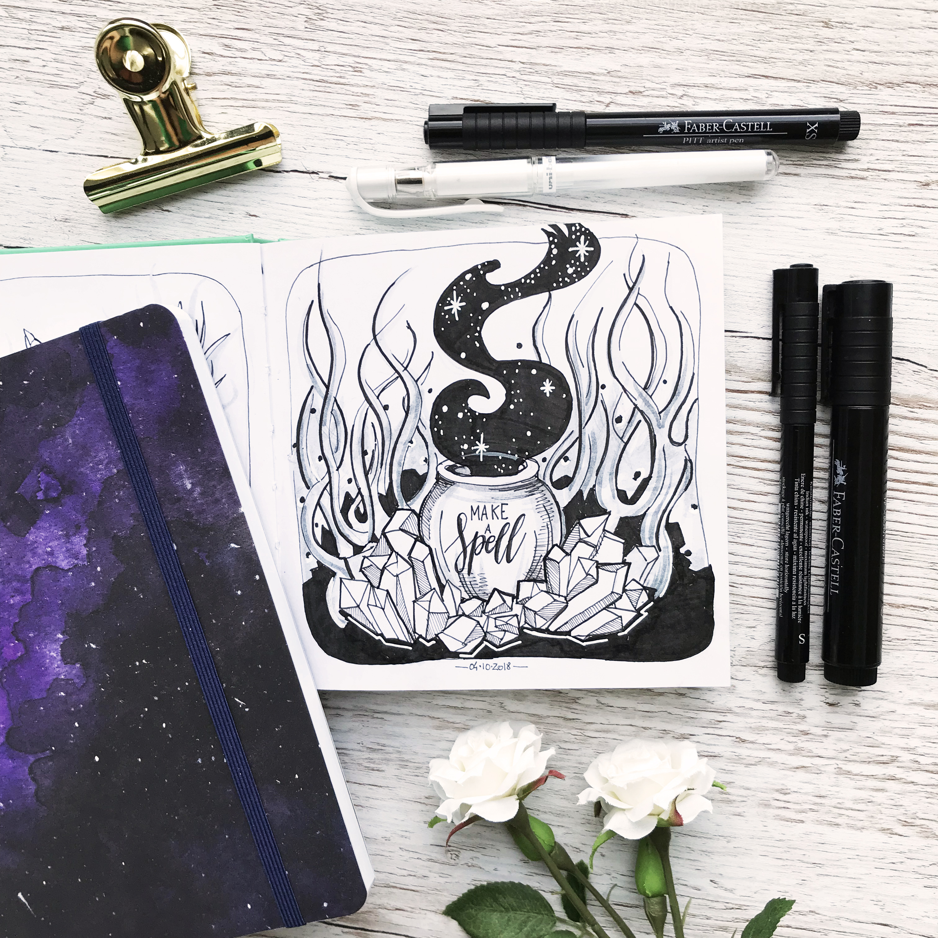 Rysunek na wyzwanie Inktober 2018 Rysunek na wyzwanie Inktober 2018