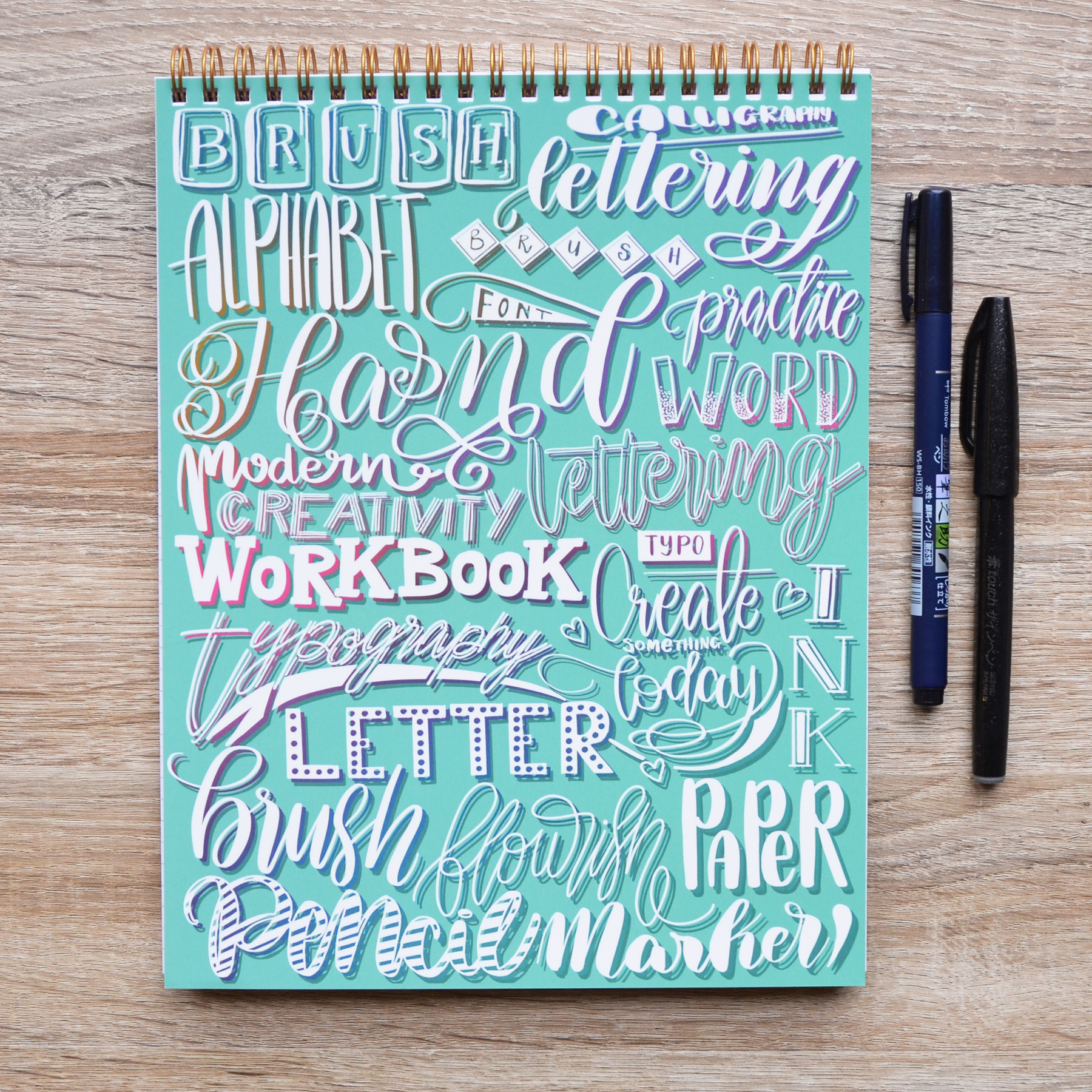 Zestaw na START do brush letteringu
